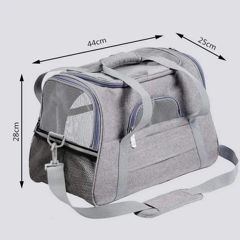 New Pet Strap Portable Breathable Folding Bag