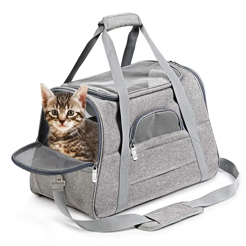 New Pet Strap Portable Breathable Folding Bag