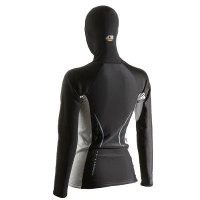 New Women's LavaCore Trilaminate Polytherm Long Sleeve Hooded Shirt (X-Small) for Extreme Watersports