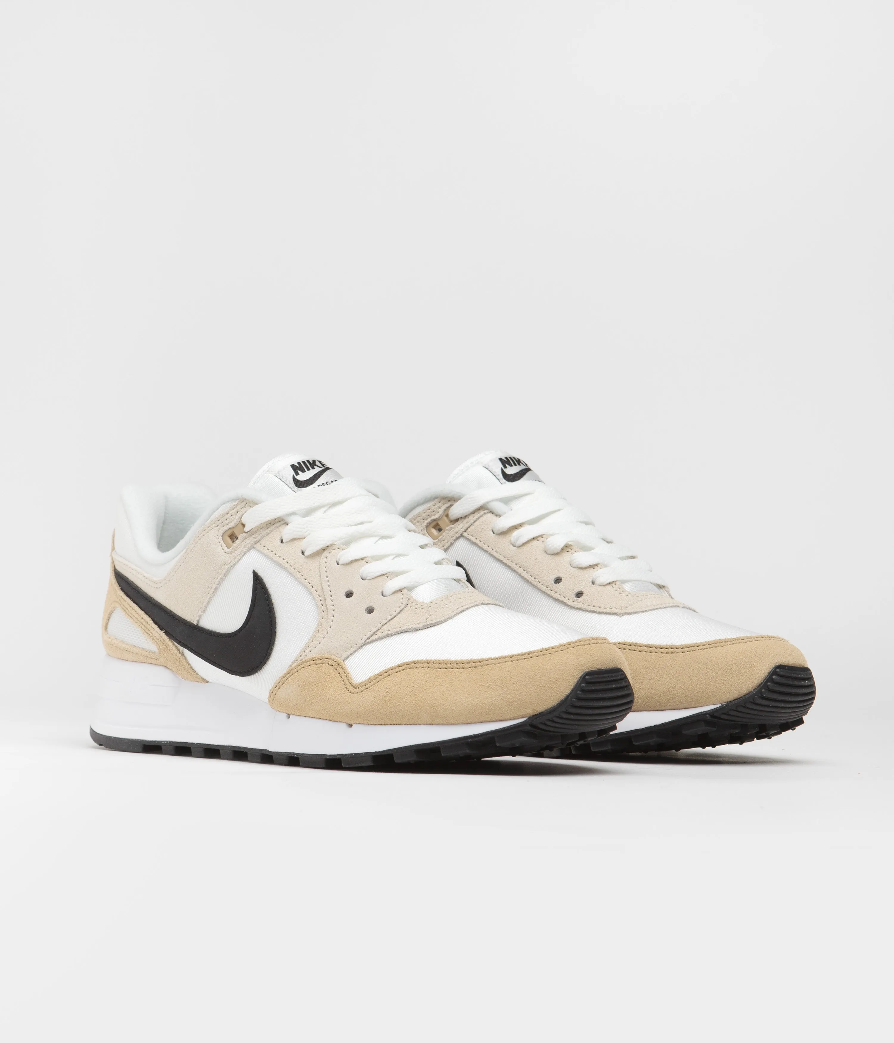 Nike Air Pegasus 89 Shoes - Summit White / Black - Hemp - Light Orewood Brown