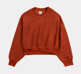 Nike Sportswear Plush Women's Oversized Crew-Neck Mod Crop Sweatshirt