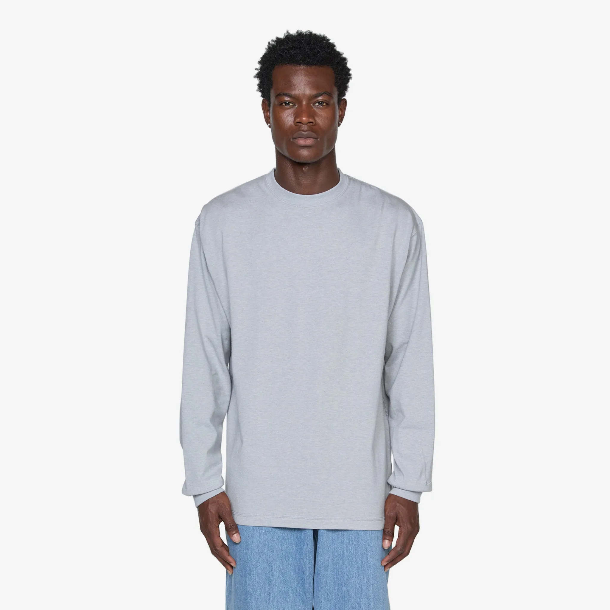 Nike Wool Classics Longsleeve T-Shirt Matte Silver | Heather