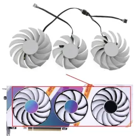 Pi ® (PiPlus®) GPU Replacement Fan for COLORFUL GeForce RTX 3060Ti 3070 3080 iGame Ultra