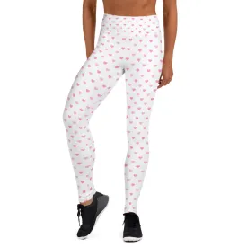 Pink Hearts Faith Leggings