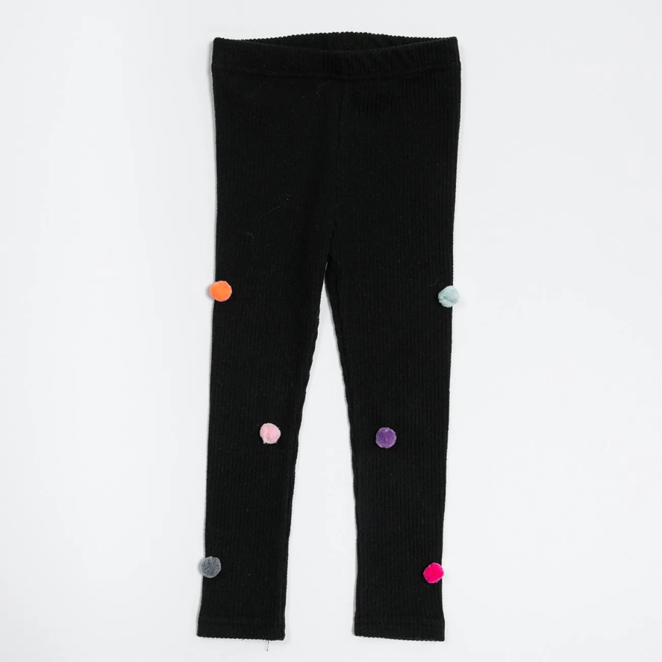 Pompom Leggings