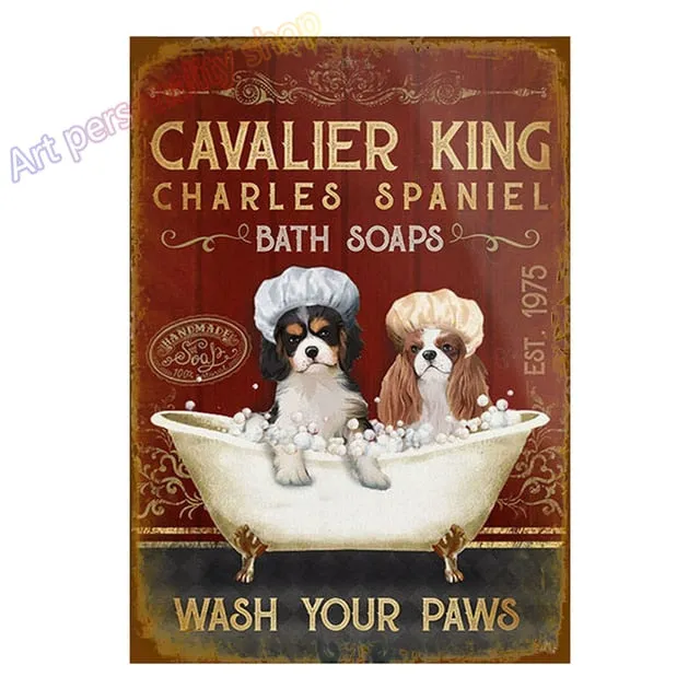 Retro Cavalier Metal Wall Decor