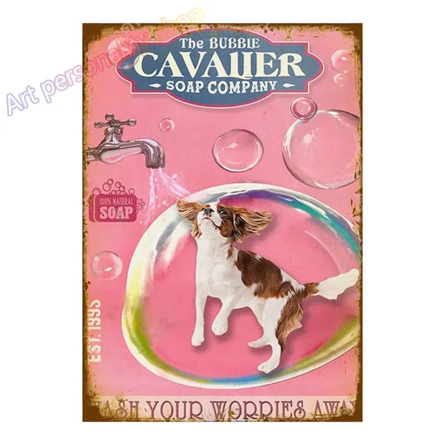 Retro Cavalier Metal Wall Decor