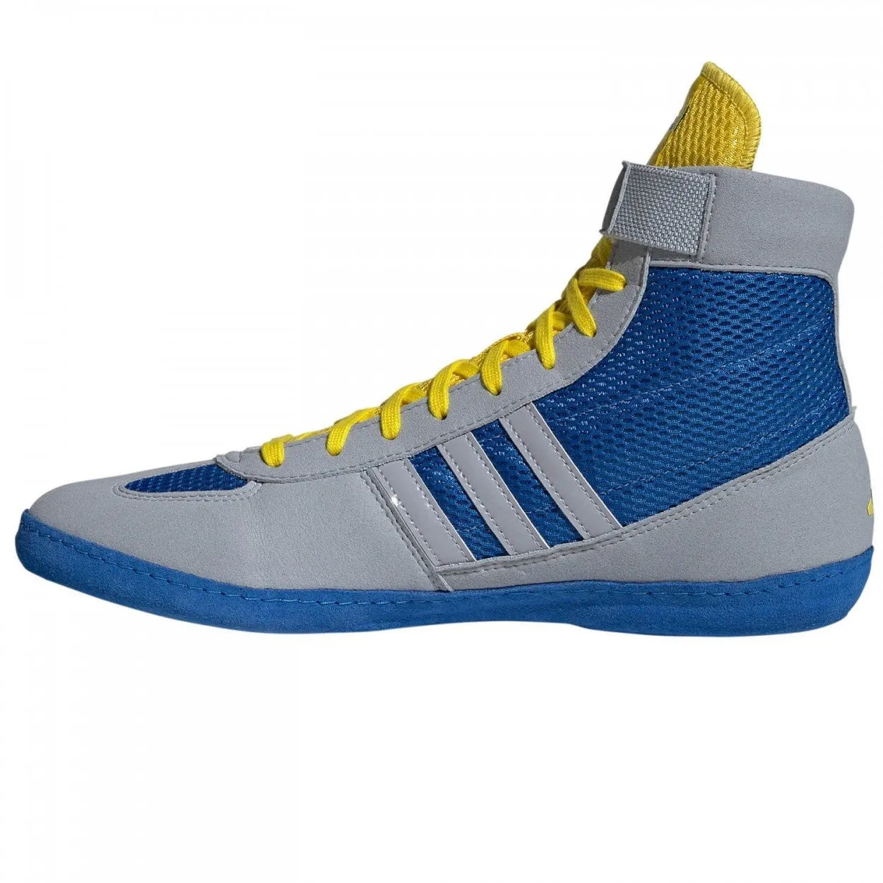 Ringerschuhe ADIDAS Combat Speed 4 - Blau/Grau/Gelb