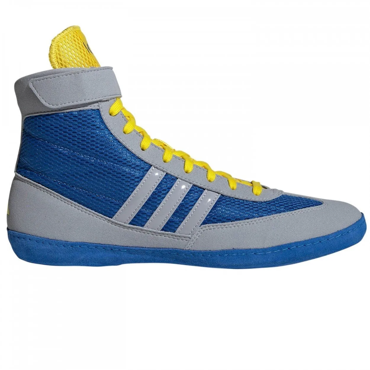 Ringerschuhe ADIDAS Combat Speed 4 - Blau/Grau/Gelb