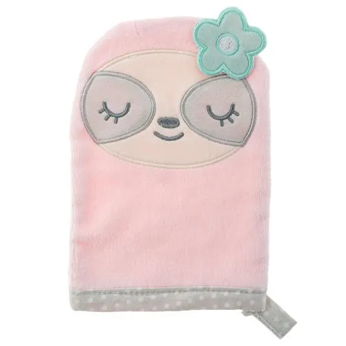 Stephen Joseph Baby Bath Mitt Washcloth, Sloth