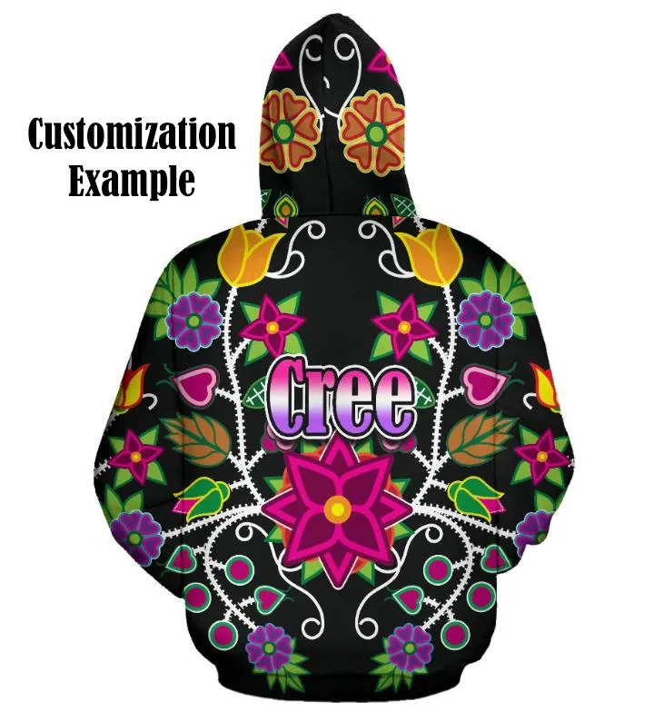 Two Spirit Medicine Hooded Blanket