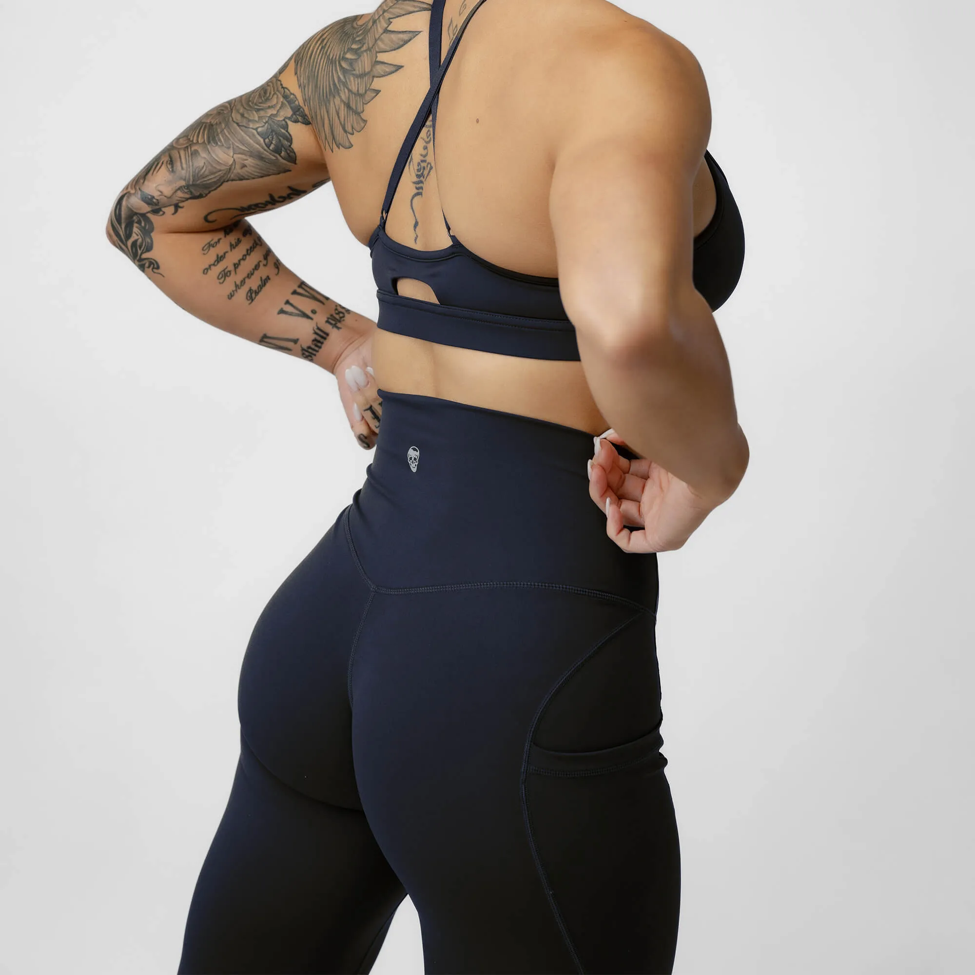 Victory Leggings - Midnight Navy