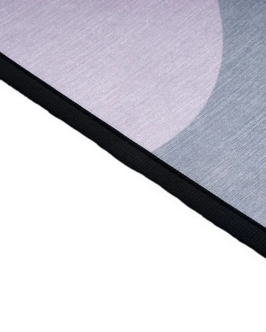 Wave Design Non Slip Polyester Yoga Mat | 70 x 23 inches