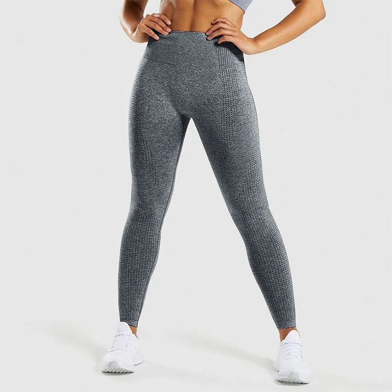 Wjczt Fashion Seamless Fitness  Leggings Feminina Jeggings Sportswear Women High Waist Workout Leggings Women