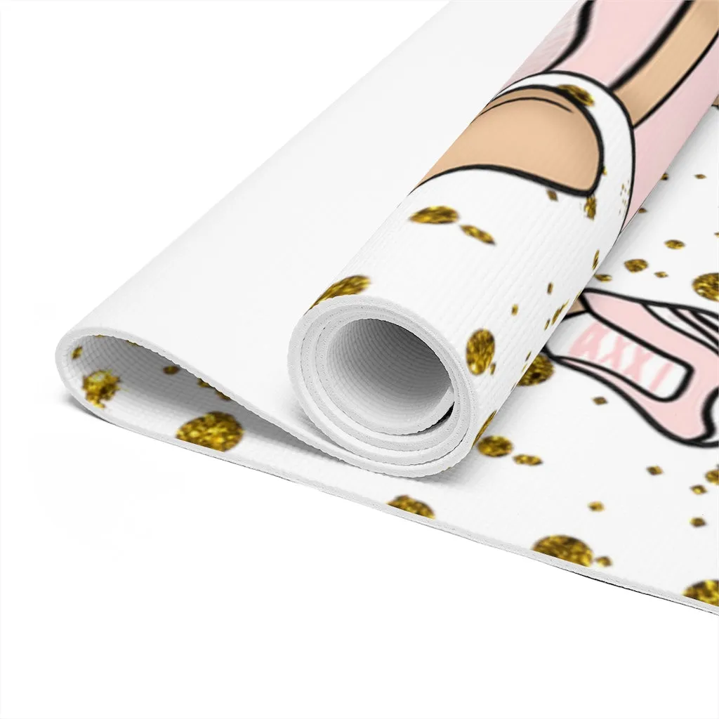 Work it Out Foam Yoga Mat