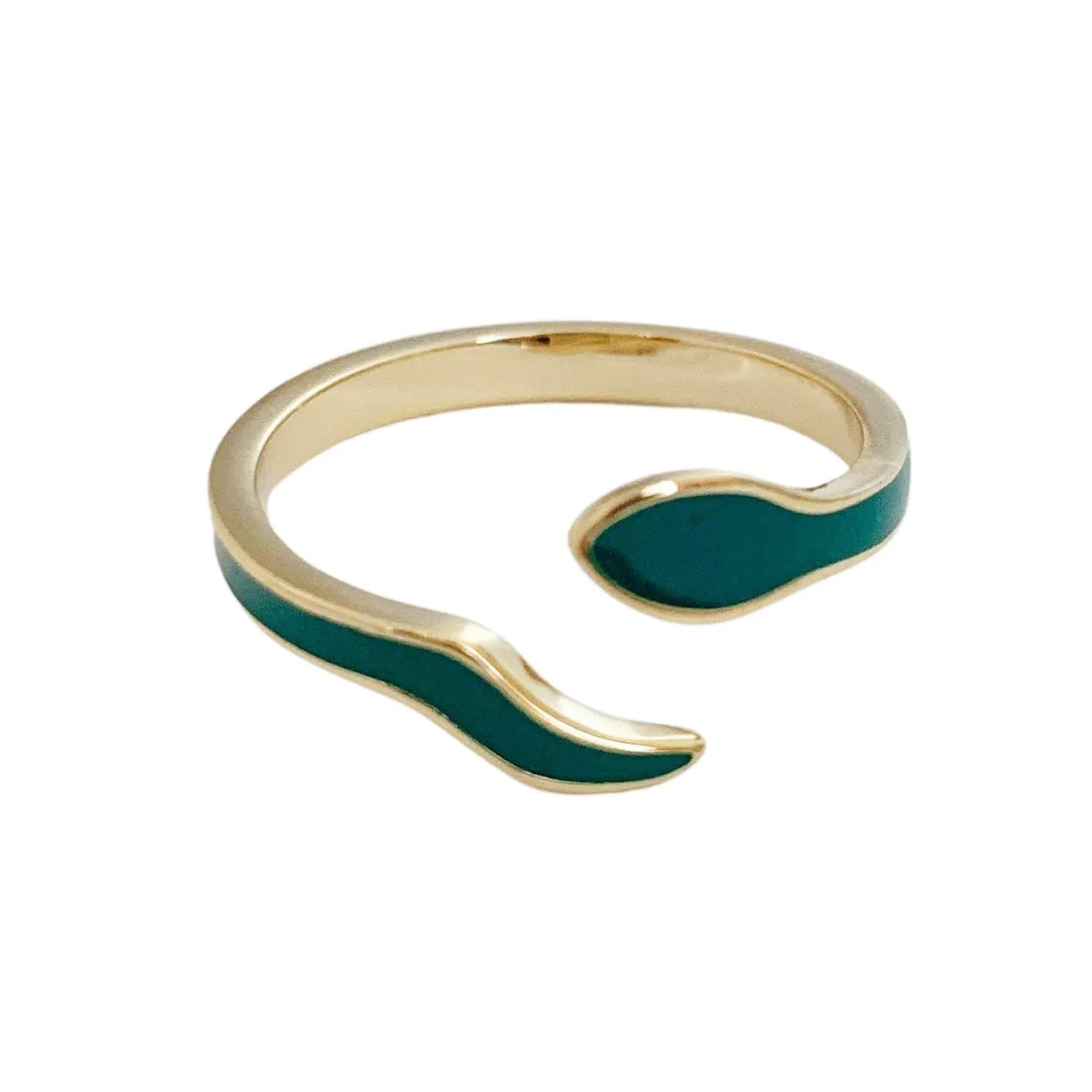 Wraparound Snake Ring