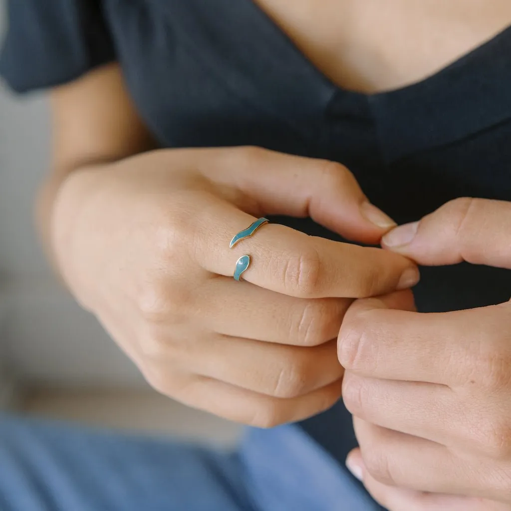 Wraparound Snake Ring