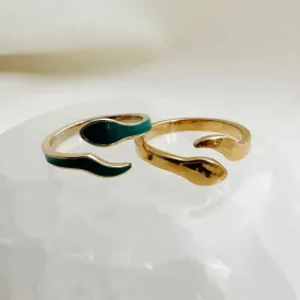 Wraparound Snake Ring