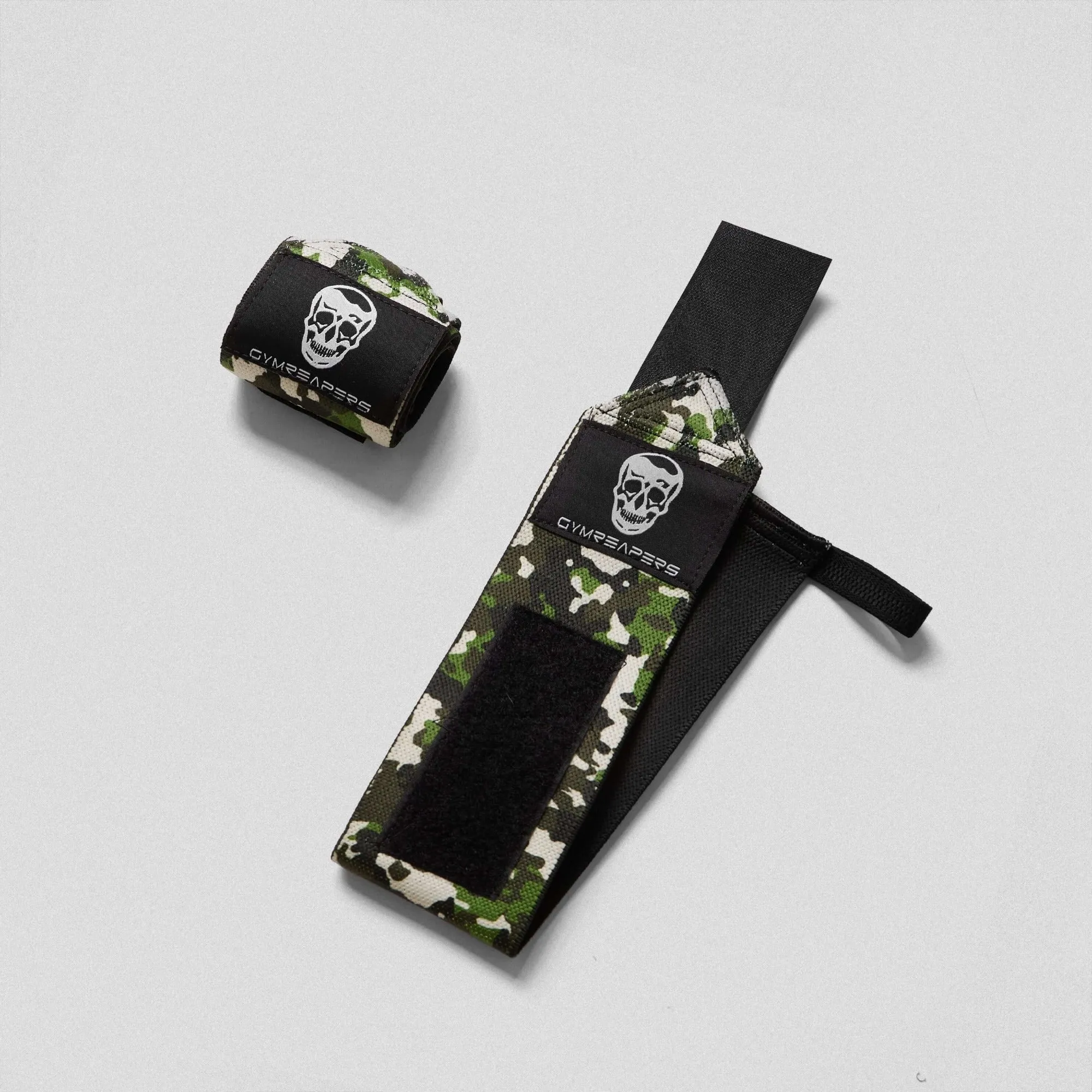 Wrist Wraps - 18" Weightlifting Wrist Support - Camo