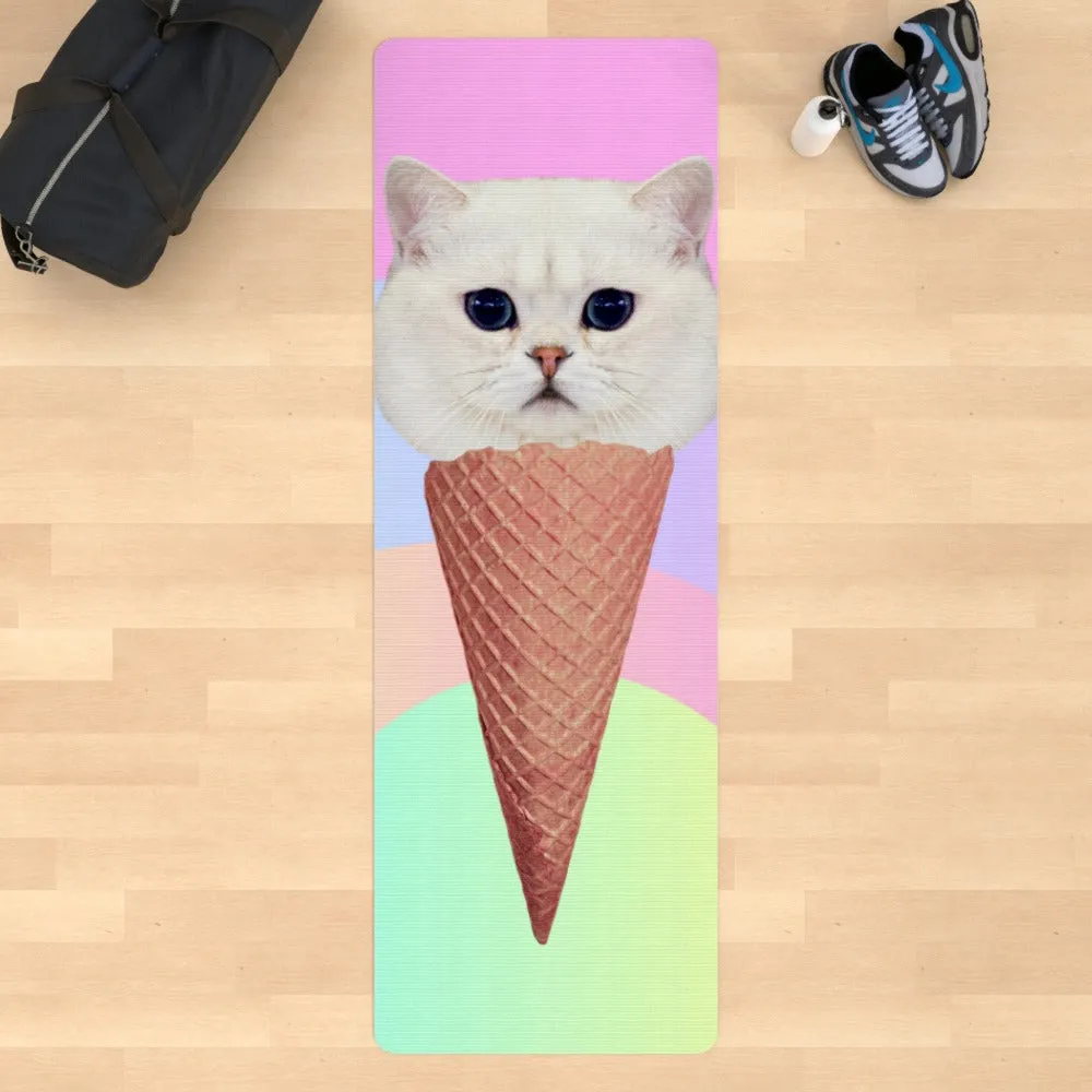 Yoga Mat - Cat Cone