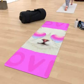 Yoga Mat - Cat Love