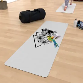 Yoga Mat - Colourful Hummingbird